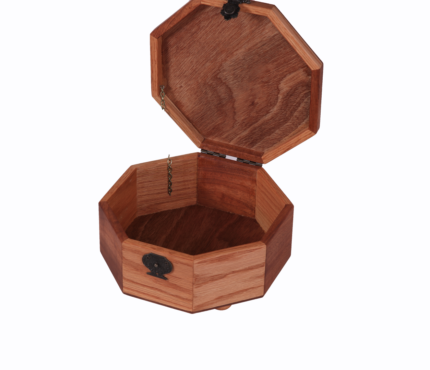 Octagonal Wooden Box