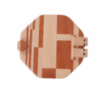 Octagonal Wooden Box -Two Tone