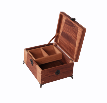 Wooden Box - Top Two Tone Trapezoid