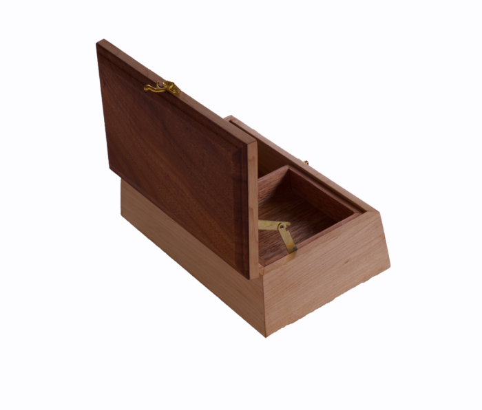 Wooden box - Dark top