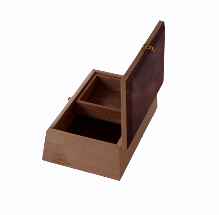 Wooden box - Dark top