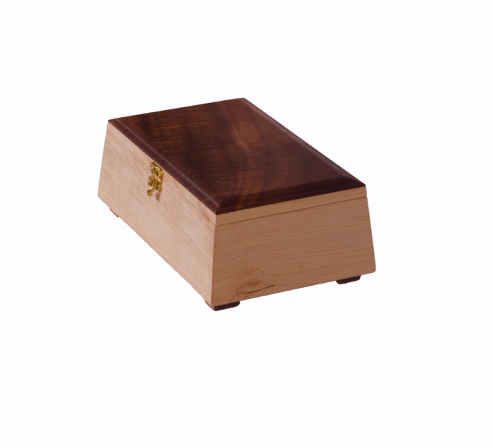 Wooden box - Dark top