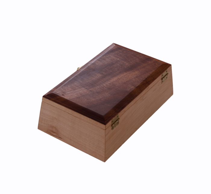 Wooden box - Dark top