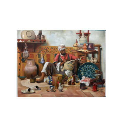 Pottery Maker Painting