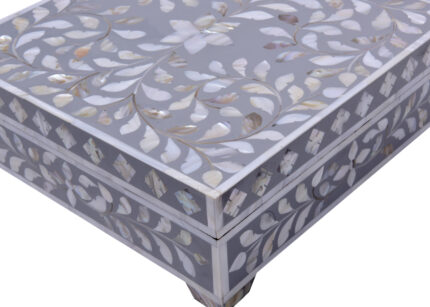 Mother Of Pearl Box - Gray