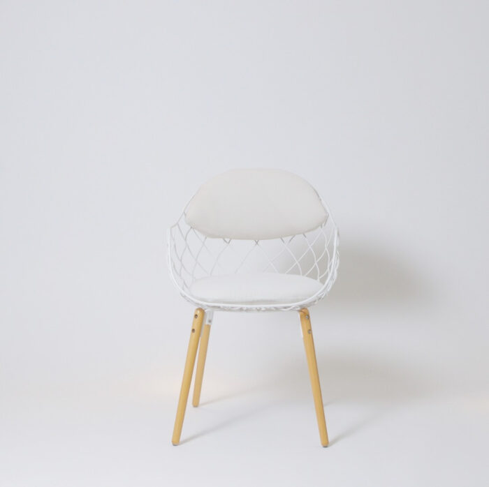 Basket Chair - White (4 pcs.)