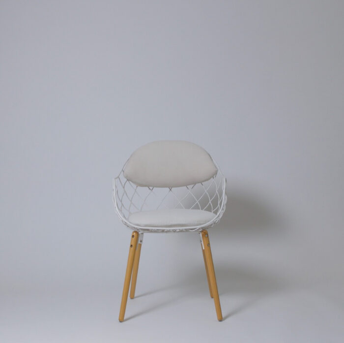 Basket Chair - White (4 pcs.)