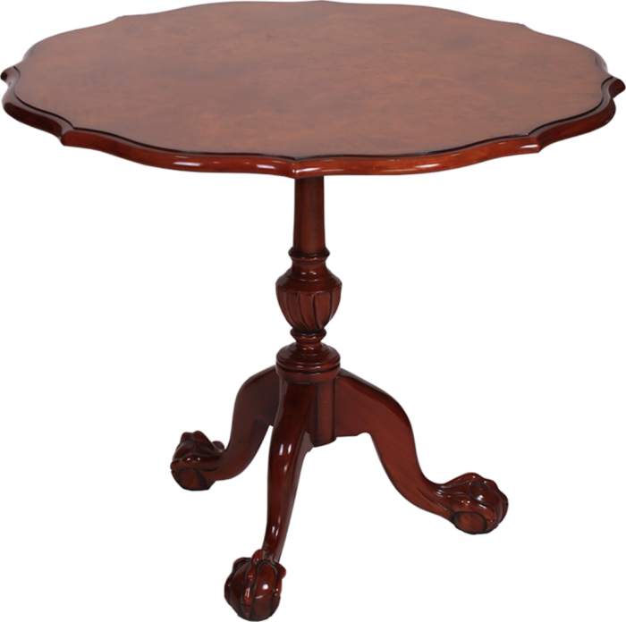 Round Side Table - English Style