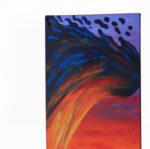 Sunset Wave Painting