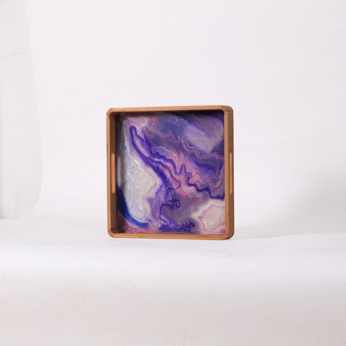 Square Tray - Purple