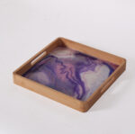 Square Tray - Purple