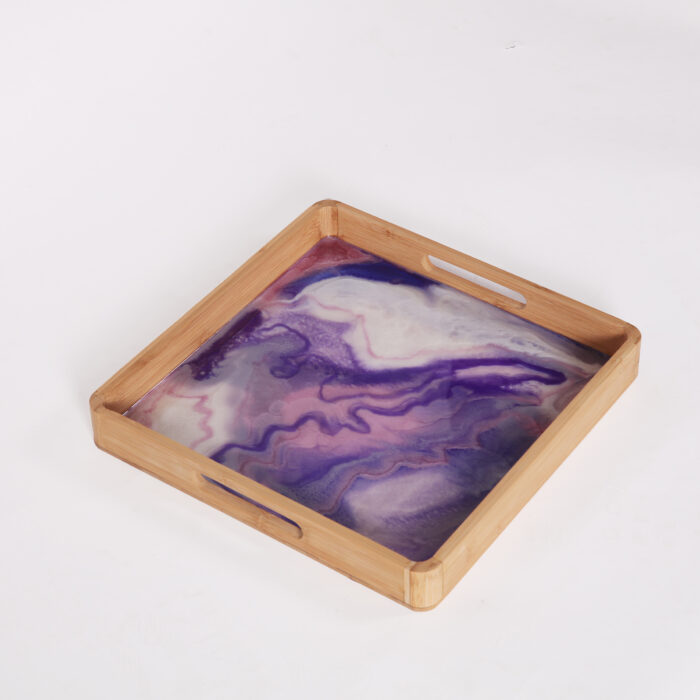 Square Tray - Purple