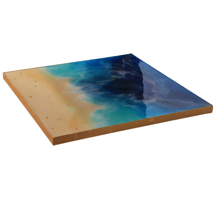 Resin painting - Ocean Blue (Large)