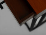 Sofa sliding table with drawer