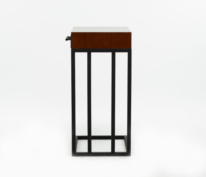 Sofa sliding table with drawer