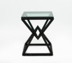 Diamond Shaped Table - Black color