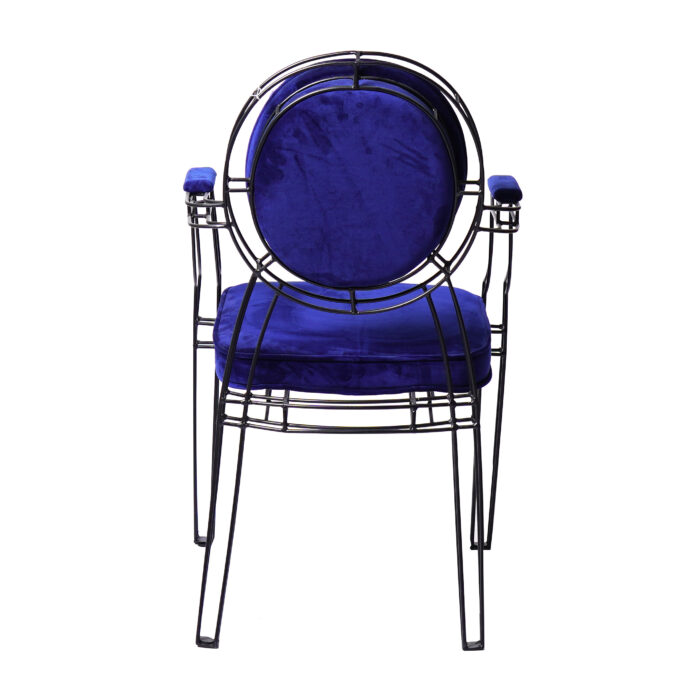 Oval Back Chair With arm (2 Color)