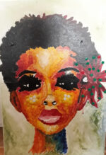 African Beauty Painting 2