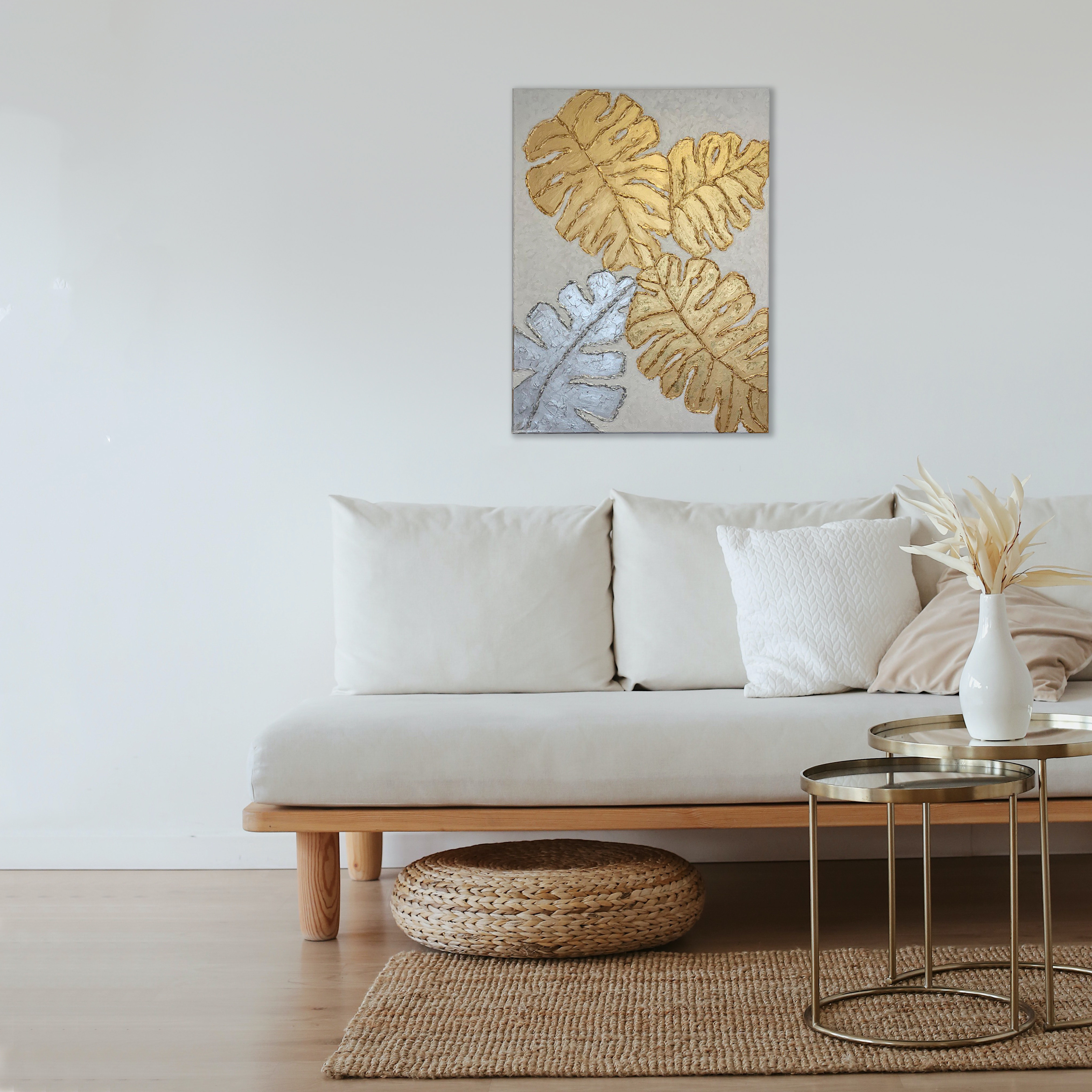 golden leaves Painting