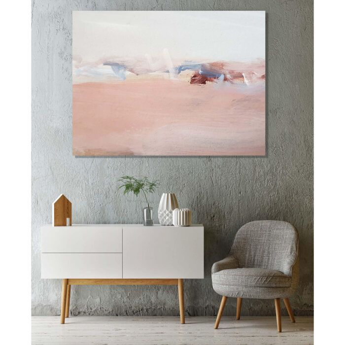 Pink Field Painting