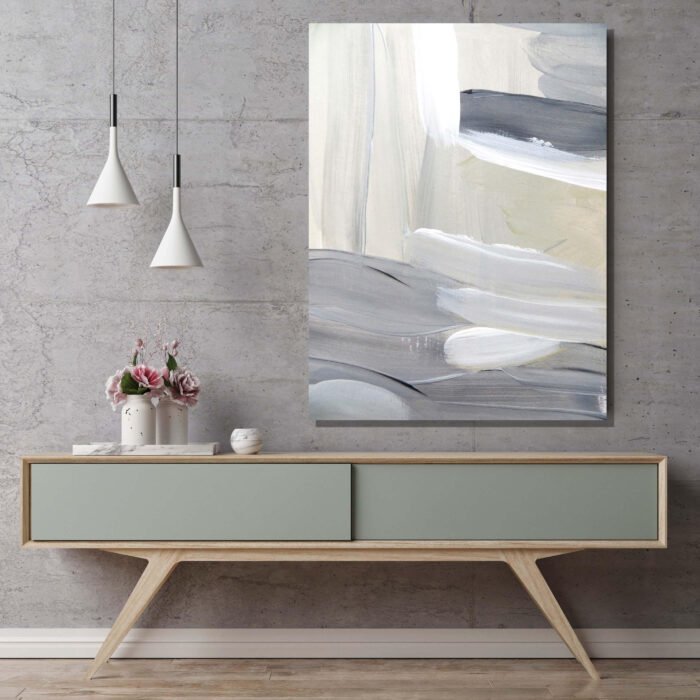 Gray gradient Painting