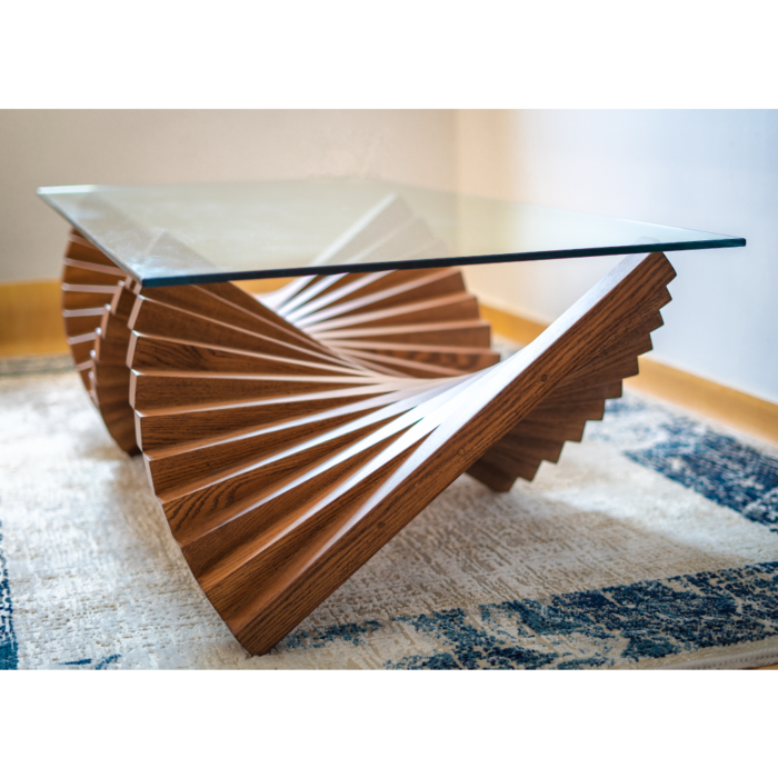 center wavy table - magistic