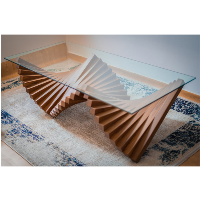 center wavy table - magistic