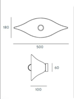 Eye wall Decor (Without light)