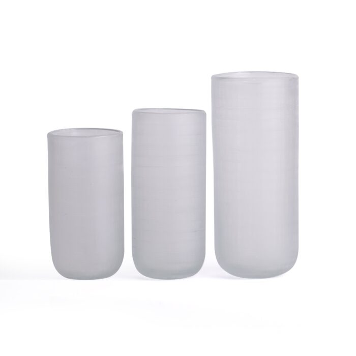 glass vase  ( set of 3 )