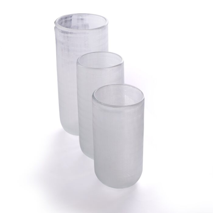 glass vase  ( set of 3 )