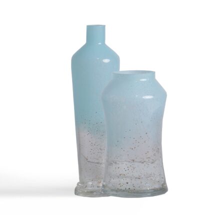 glass vases ( set of 2 )