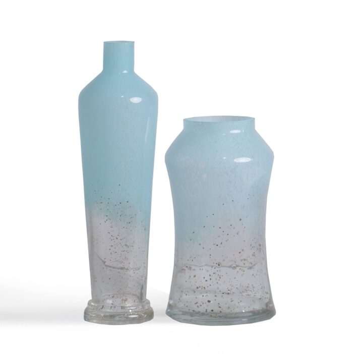 glass vases ( set of 2 )