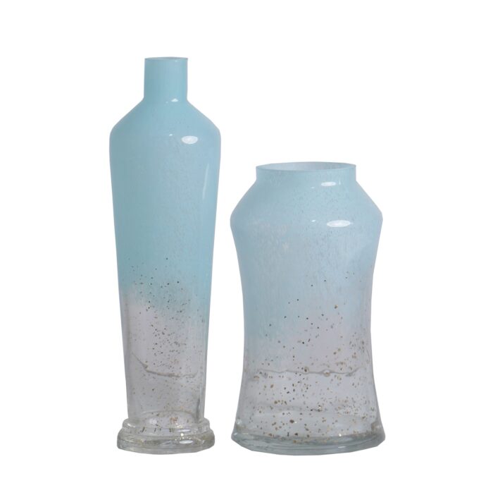 glass vases ( set of 2 )