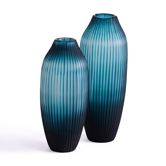 glass vases ( set of 2 )