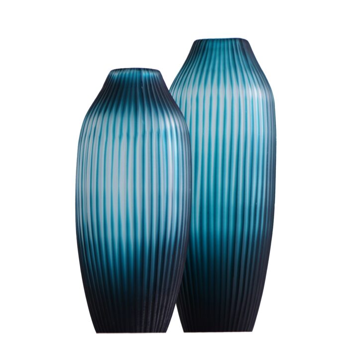 glass vases ( set of 2 )