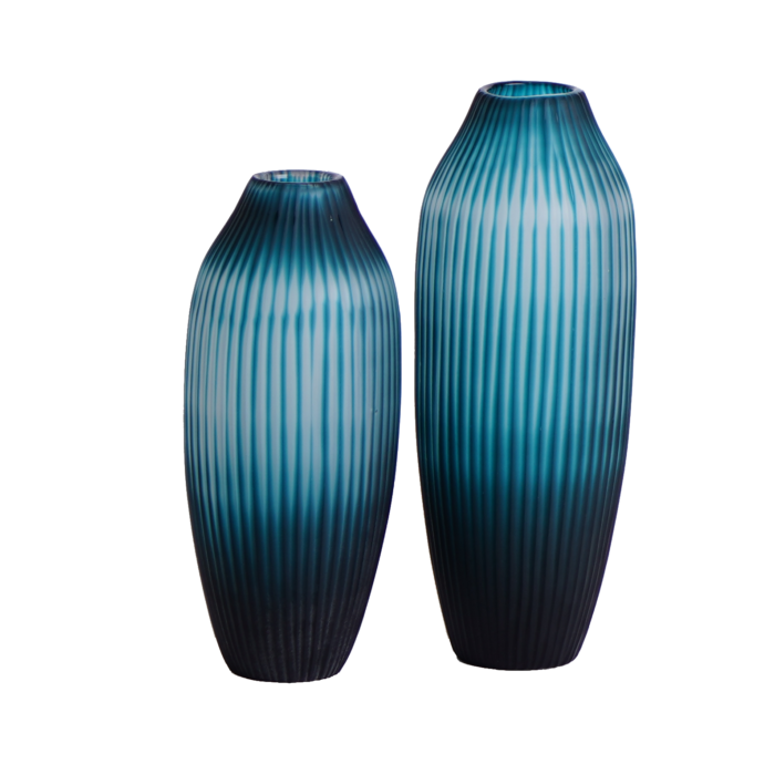 glass vases ( set of 2 )