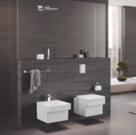 GROHE 3in1 Essentials Cube Bathroom Accessory Set