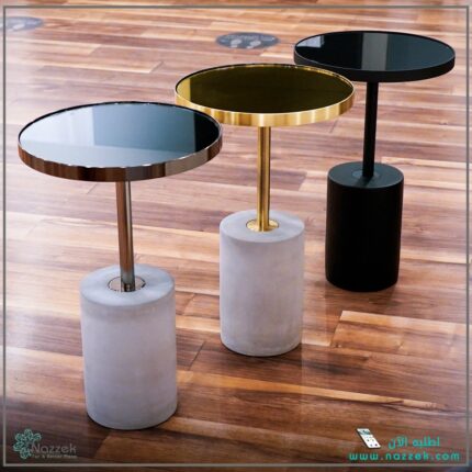 Kang Side Table - Gun Metal