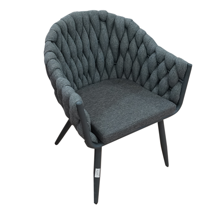 Rope chair  - grey