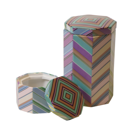 ceramic boxes - set of 2