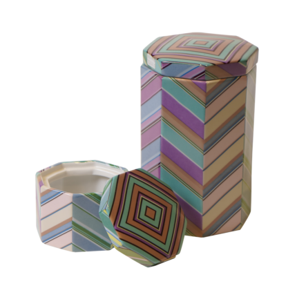 ceramic boxes - set of 2