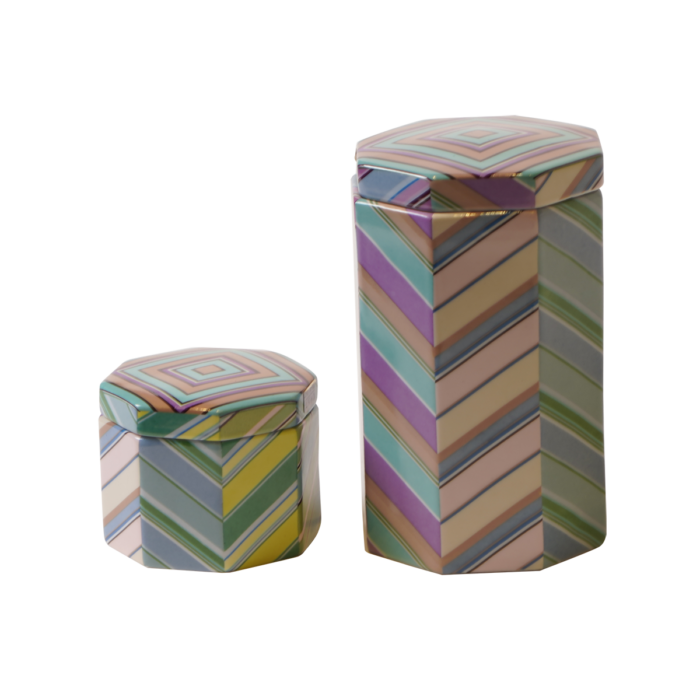 ceramic boxes - set of 2