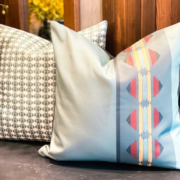 Blue Sado Cushion