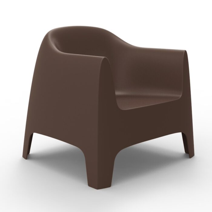 Solid Armchair Bronze color