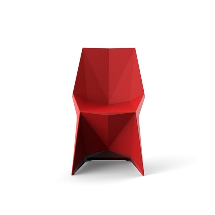 Voxel Chair Red Color