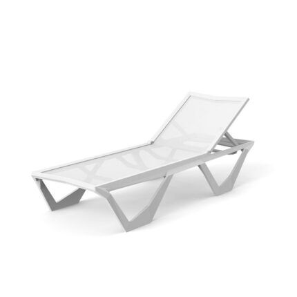 Voxel Sun Chaise white