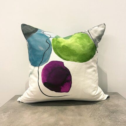 Abstract watercolor Cushion