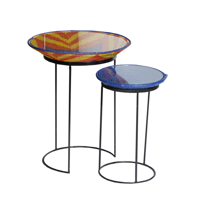 Basket Side Table - Alwaha ( Set of 2)