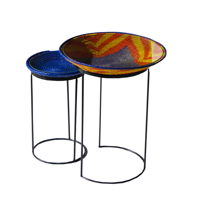 Basket Side Table - Alwaha ( Set of 2)