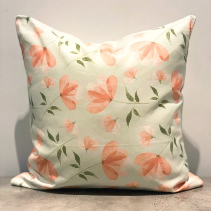 Orange flowers Cushion